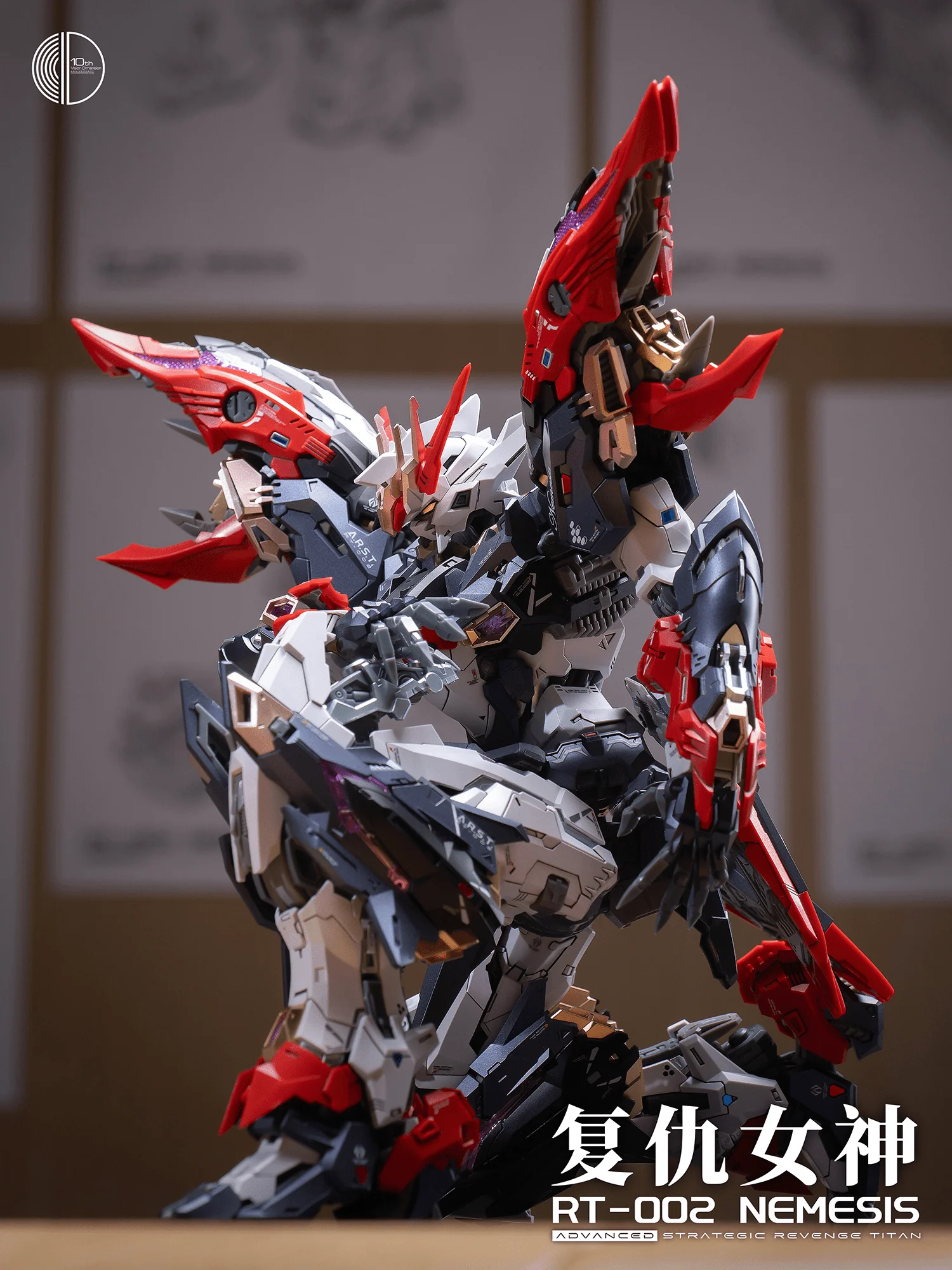 Infinity Nova Nemesis Goddess 1/100 Scale Model Kit - Image 7