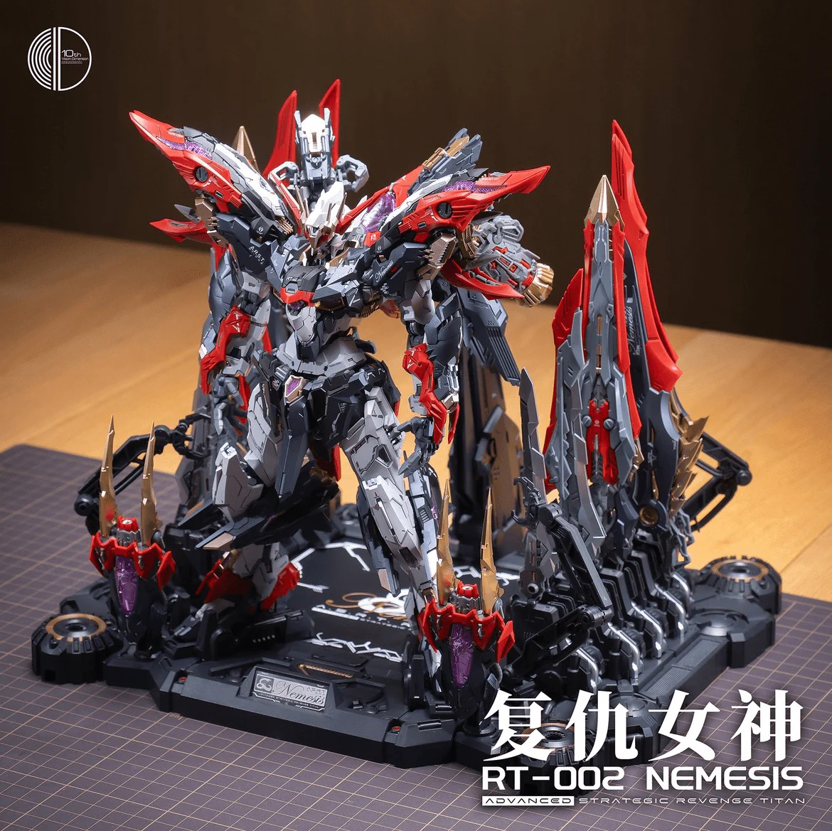Infinity Nova Nemesis Goddess 1/100 Scale Model Kit - Image 8