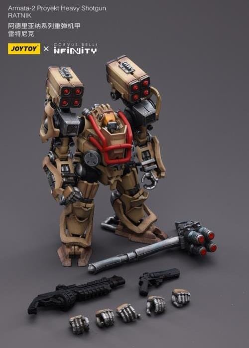 Infinity Armata-2 Proyekt Heavy Shotgun Ratnik 1/18 Scale Figure - Image 9