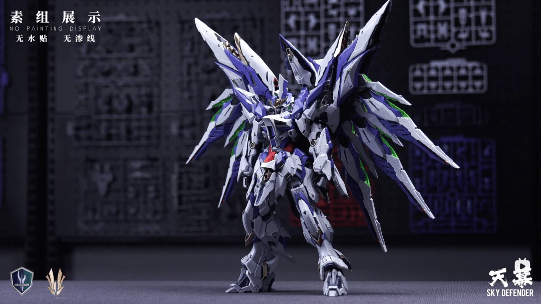 Infinity Nova Sky Defender (Deluxe Version) 1/72 Scale Model Kit - Image 11