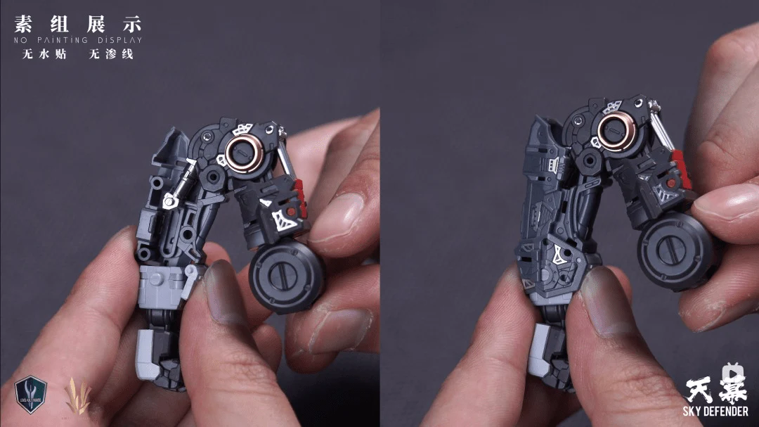 Infinity Nova Sky Defender (Deluxe Version) 1/72 Scale Model Kit - Image 42