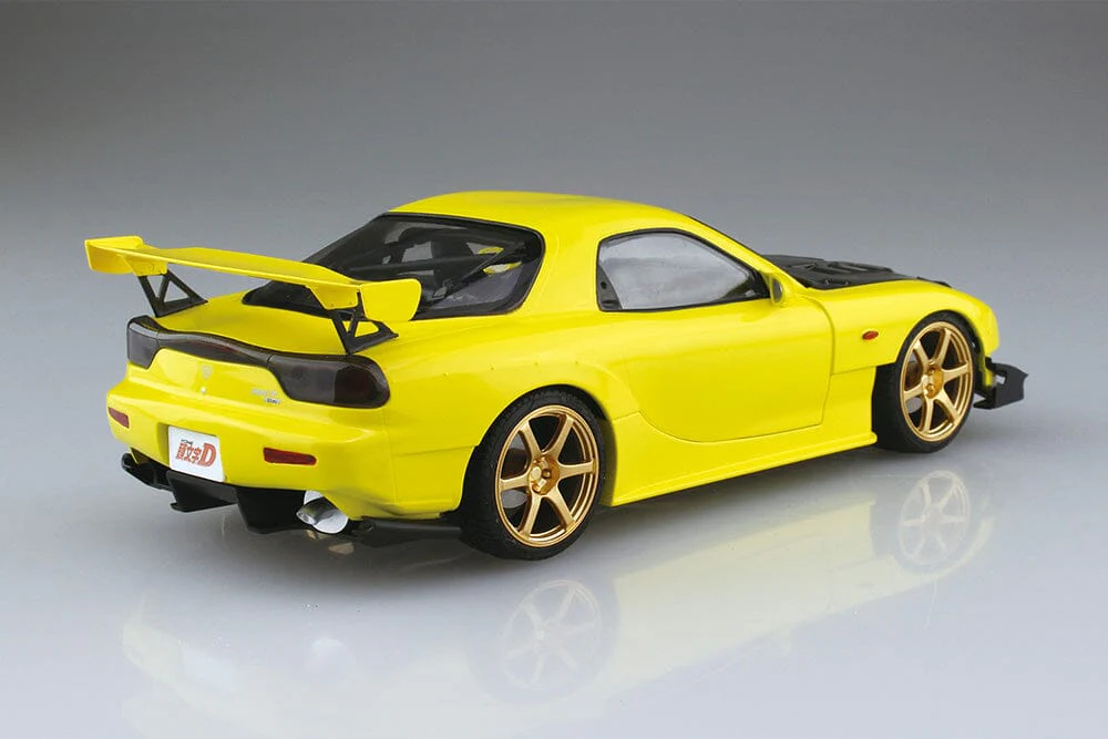 Initial D Keisuke Takahashi's FD3S RX-7 (Project D Last Battle Ver.) 1/24 Scale Model Kit (#I-SP03) - Image 3