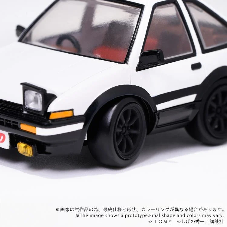 Initial D Q Village QV-05 Toyota AE86 TRUENO Model Kit Set - Image 10