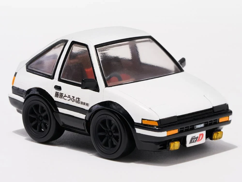 Initial D Q Village QV-05 Toyota AE86 TRUENO Model Kit Set - Image 6