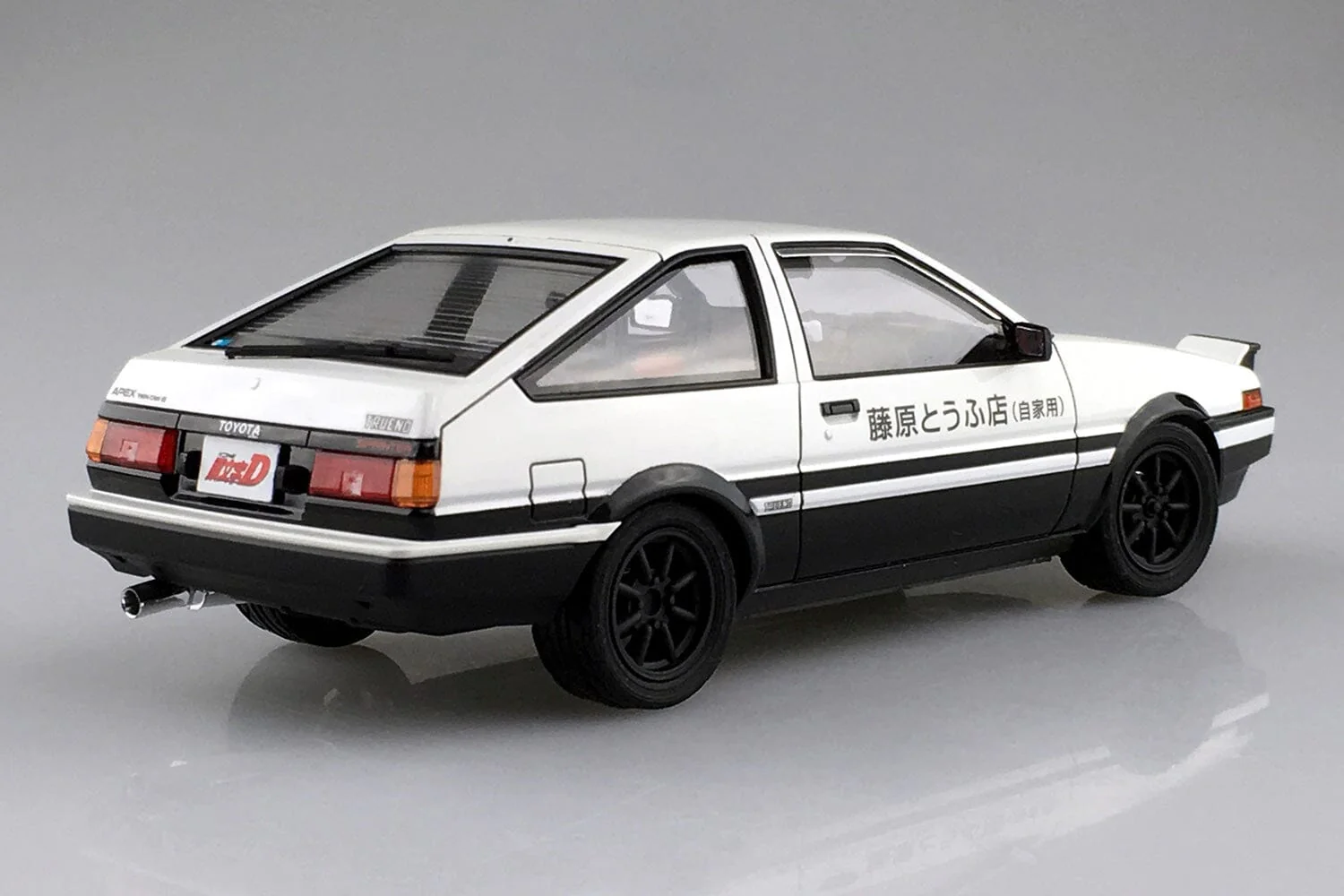 Initial D Takumi Fujiwara's AE86 Toyota Trueno (Comics Vol.1 Ver.) 1/24 Scale Model Kit - Image 3