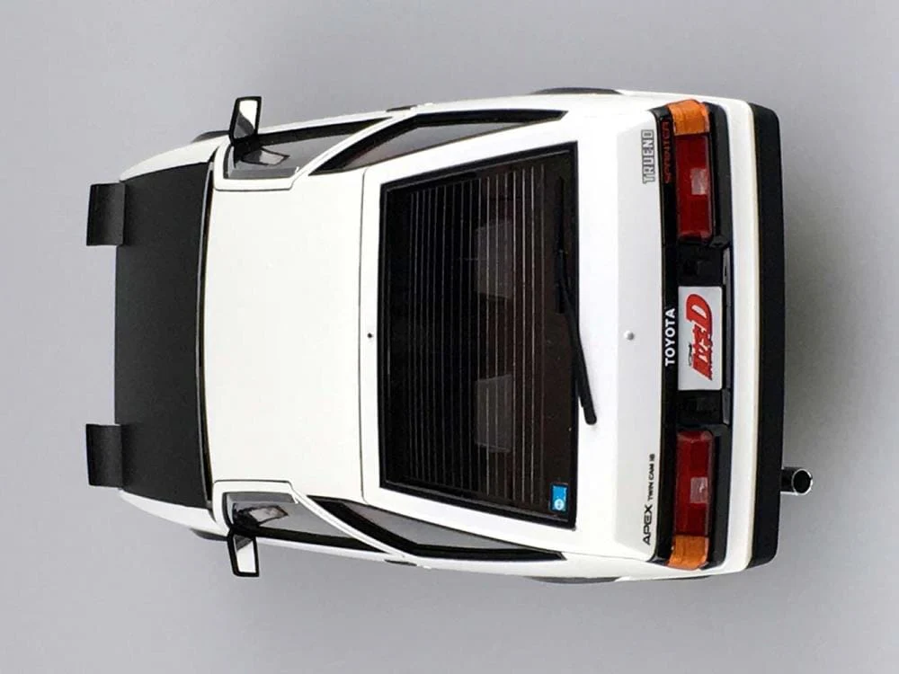 Initial D Takumi Fujiwara's AE86 Toyota Trueno (Project D Ver.) 1/24 Scale Model Kit - Image 11