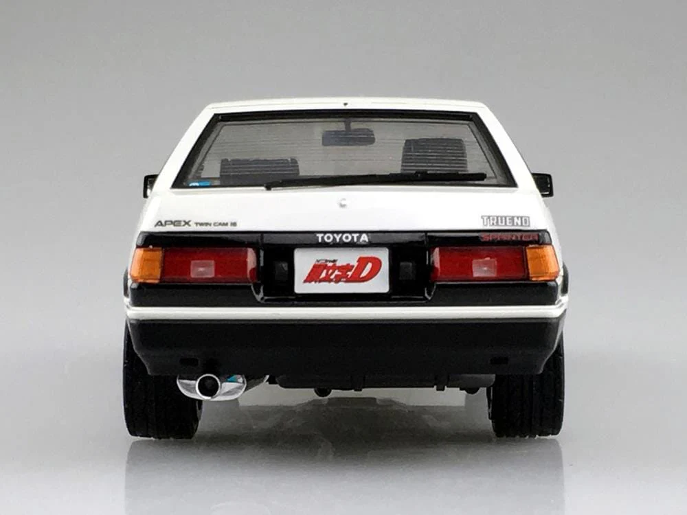 Initial D Takumi Fujiwara's AE86 Toyota Trueno (Project D Ver.) 1/24 Scale Model Kit - Image 8