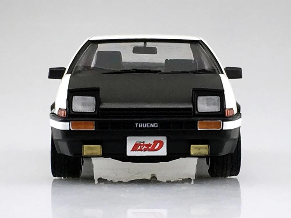 Initial D Takumi Fujiwara's AE86 Toyota Trueno (Project D Ver.) 1/24 Scale Model Kit - Image 9