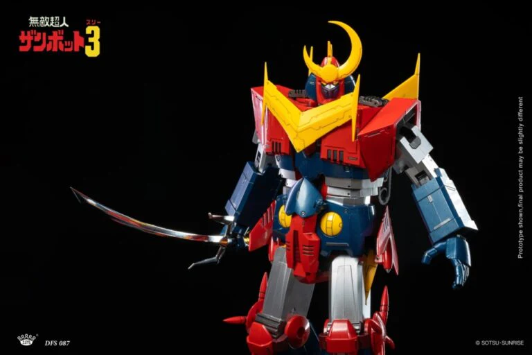 Invincible Super Man Zambot 3 DFS087 Zambot 3 Action Figure - Image 4