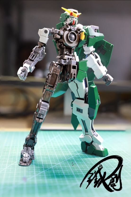 Iron Create Gundam 1/100 Metal Inner Frame for MG Dynames (GN-002) - Image 2