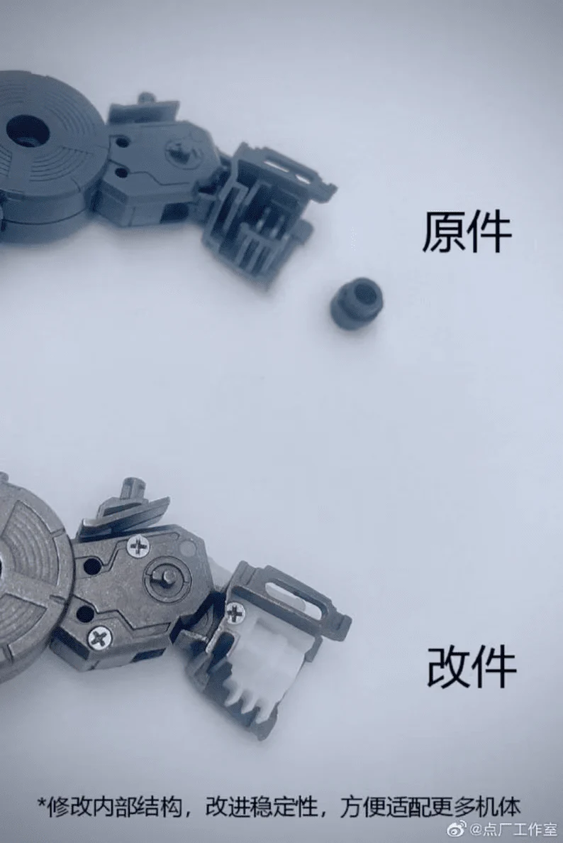 Iron Create Gundam 1/100 Metal Inner Frame for MG Exia (GN-001) - Image 5