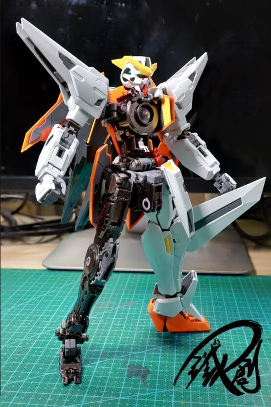 Iron Create Gundam 1/100 Metal Inner Frame for MG Kyrios (GN-003) - Image 2