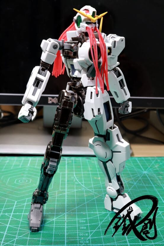 Iron Create Gundam 1/100 Metal Inner Frame for MG Nadleeh/Virtue (GN-004/5) - Image 2