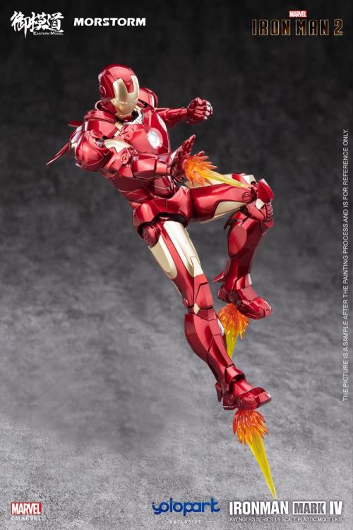 Iron Man 2 Iron Man Mark 4/6 Deluxe 1/9 Scale Model Kit - Image 16