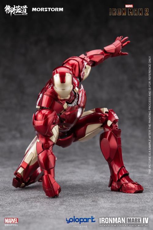Iron Man 2 Iron Man Mark 4/6 Deluxe 1/9 Scale Model Kit - Image 20