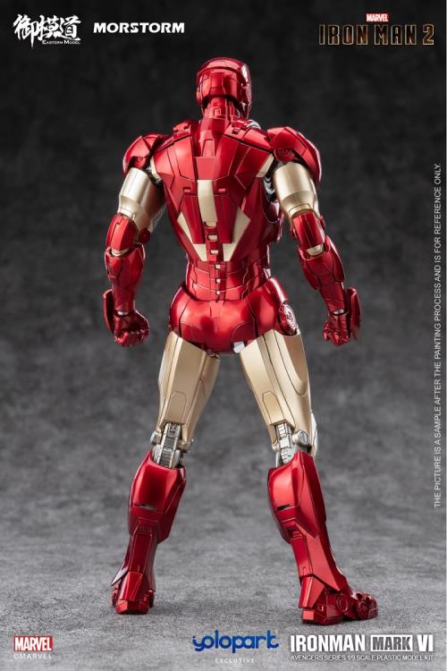 Iron Man 2 Iron Man Mark 4/6 Deluxe 1/9 Scale Model Kit - Image 3
