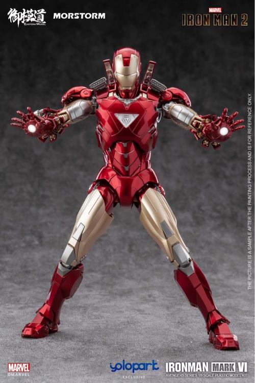 Iron Man 2 Iron Man Mark 4/6 Deluxe 1/9 Scale Model Kit - Image 5
