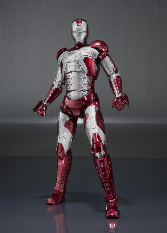 Iron Man 2 S.H.Figuarts Iron Man Mark V & Hall of Armor Set - Image 5