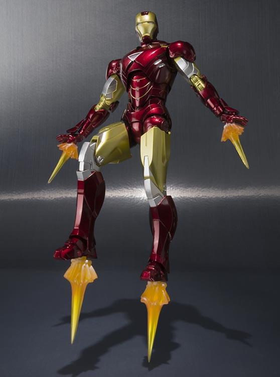 Iron Man 2 S.H.Figuarts Iron Man Mark VI & Hall of Armor Set - Image 8