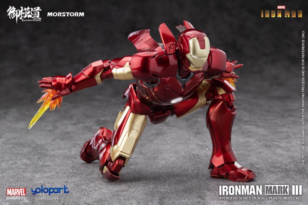 Iron Man Mark III Deluxe 1/9 Scale Model Kit - Image 12