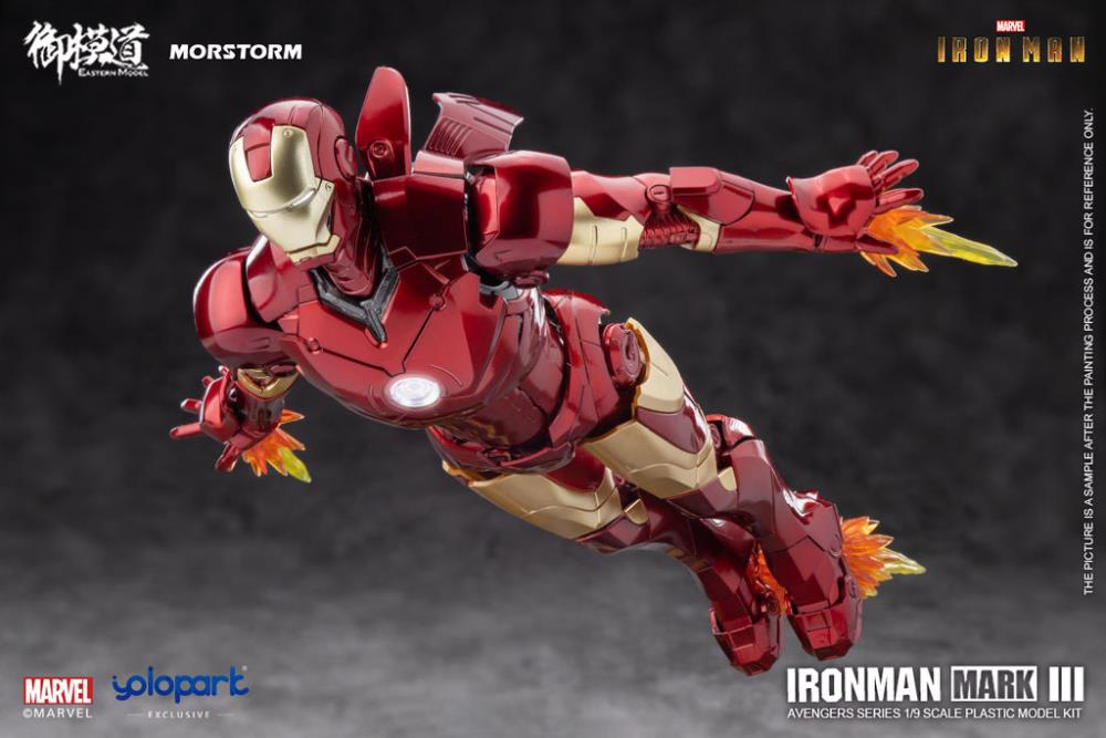 Iron Man Mark III Deluxe 1/9 Scale Model Kit - Image 13