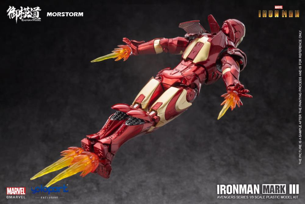 Iron Man Mark III Deluxe 1/9 Scale Model Kit - Image 14