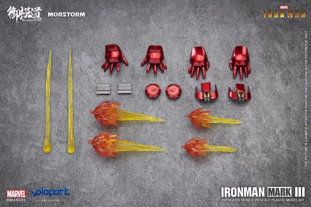 Iron Man Mark III Deluxe 1/9 Scale Model Kit - Image 15