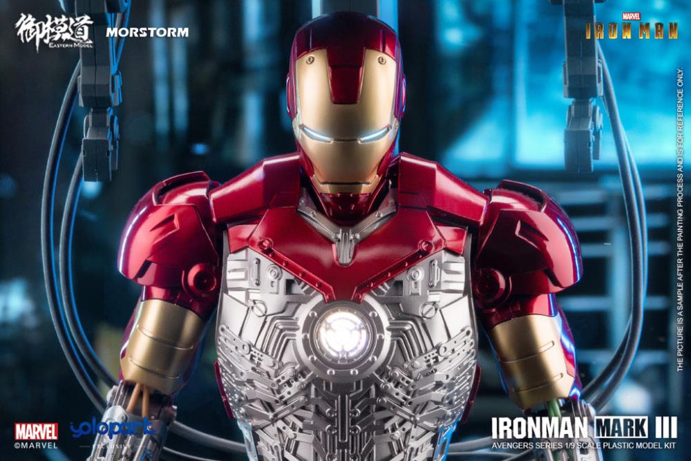 Iron Man Mark III Deluxe 1/9 Scale Model Kit - Image 21