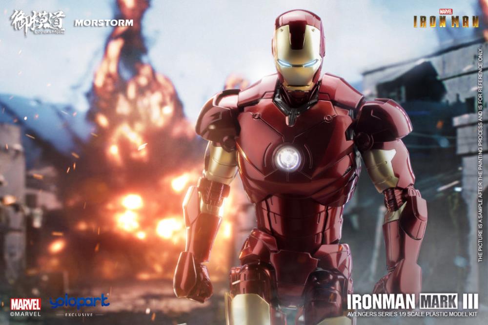 Iron Man Mark III Deluxe 1/9 Scale Model Kit - Image 23
