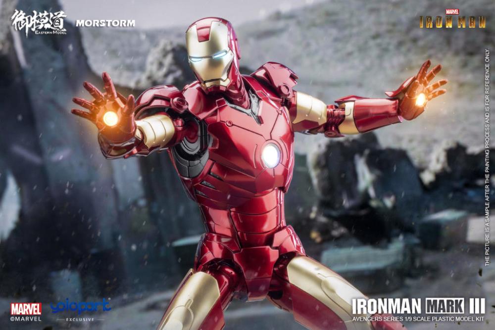 Iron Man Mark III Deluxe 1/9 Scale Model Kit - Image 24