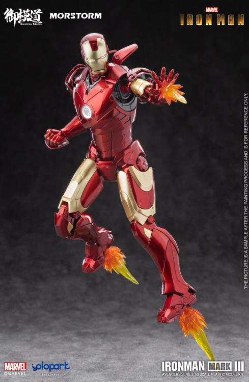 Iron Man Mark III Deluxe 1/9 Scale Model Kit - Image 7