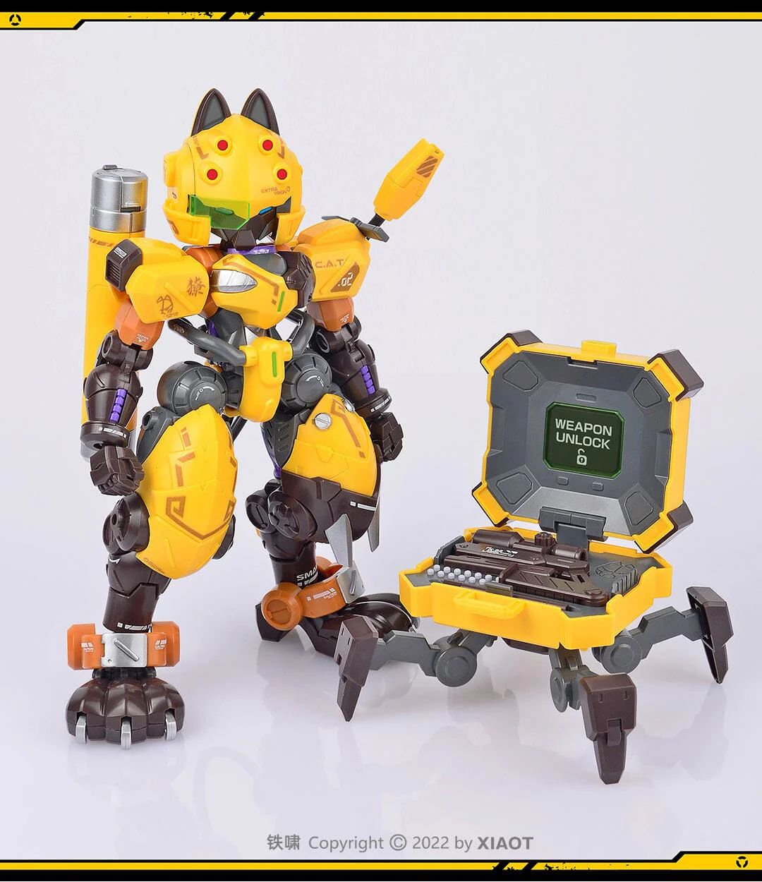 Iron Roars Maneuver Armored Walker C.A.T.-02 Arrow Garcia 1/60 Scale Model Kit - Image 10