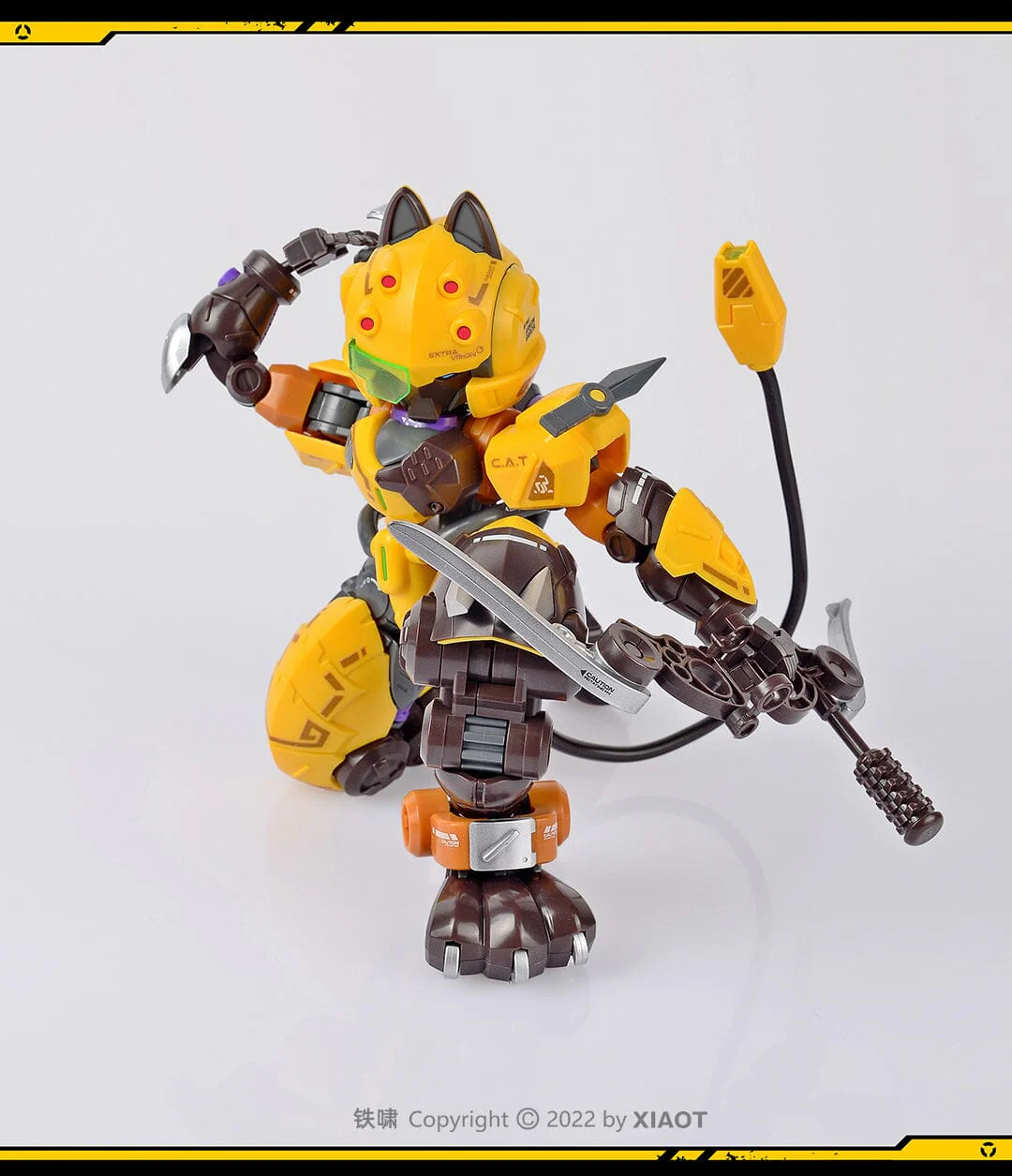 Iron Roars Maneuver Armored Walker C.A.T.-02 Arrow Garcia 1/60 Scale Model Kit - Image 7