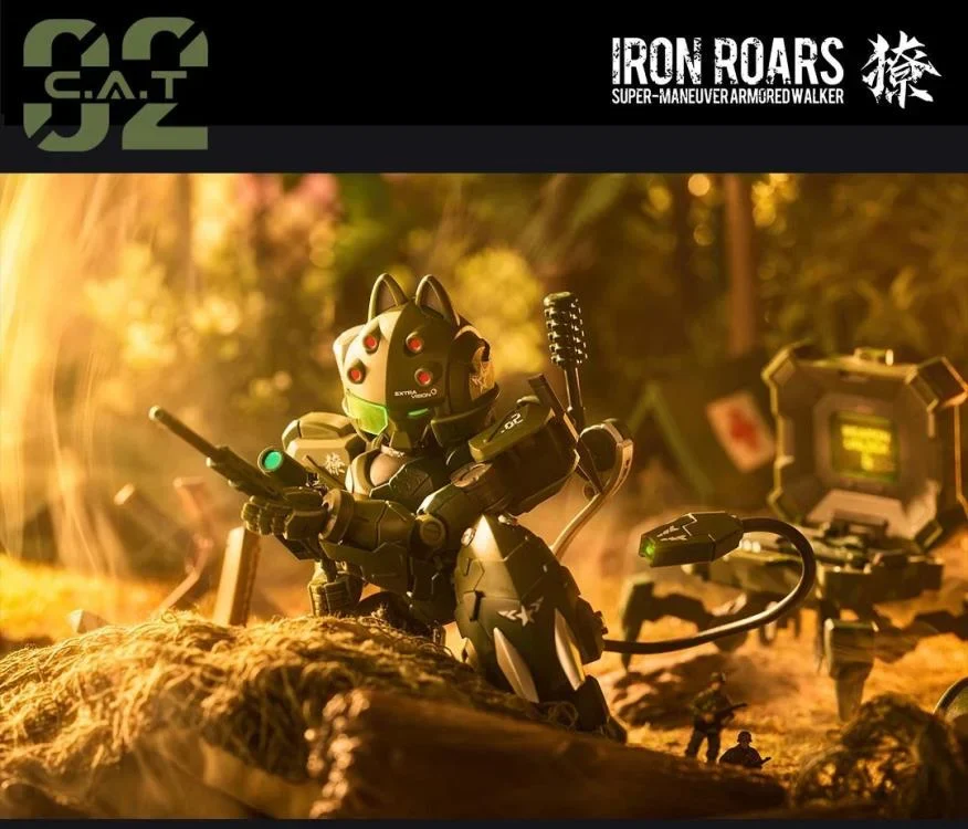 Iron Roars Maneuver Armored Walker C.A.T.-02 Fang (Jungle Camouflage Ver.) 1/60 Scale Limited Edition Model Kit - Image 12