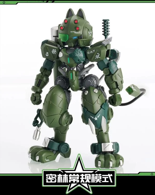 Iron Roars Maneuver Armored Walker C.A.T.-02 Fang (Jungle Camouflage Ver.) 1/60 Scale Limited Edition Model Kit - Image 13