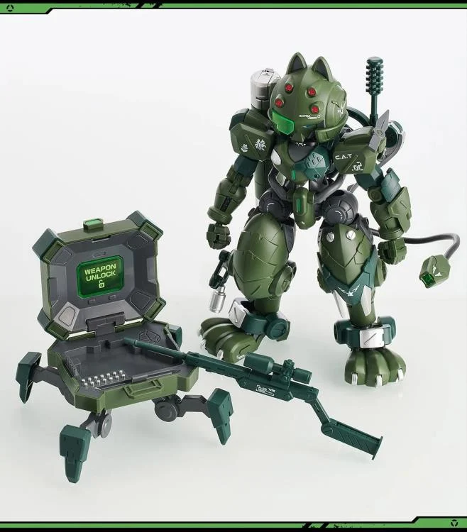 Iron Roars Maneuver Armored Walker C.A.T.-02 Fang (Jungle Camouflage Ver.) 1/60 Scale Limited Edition Model Kit - Image 14