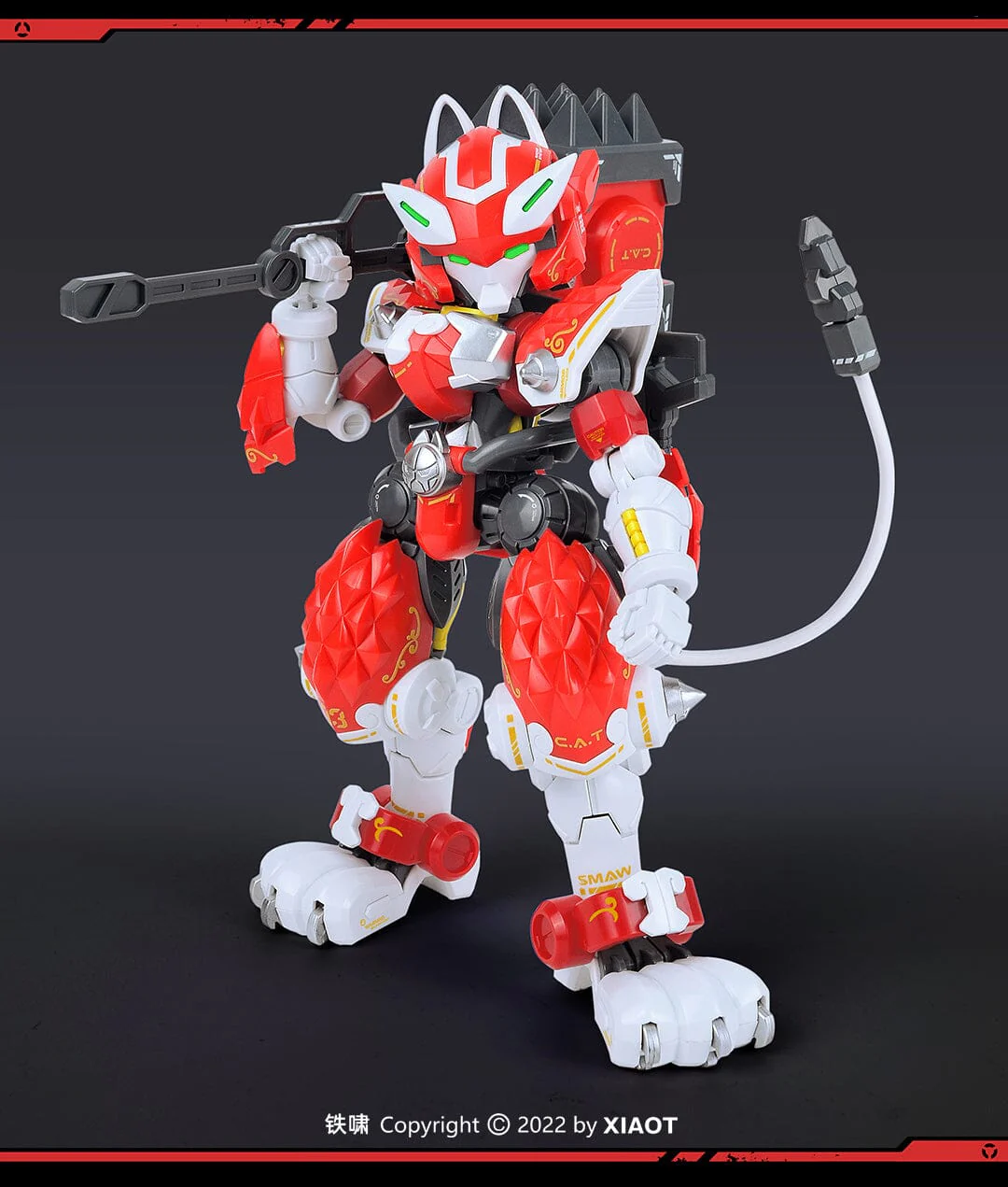 Iron Roars Maneuver Armored Walker C.A.T.-03 Robbery Fire 1/60 Scale Model Kit - Image 8