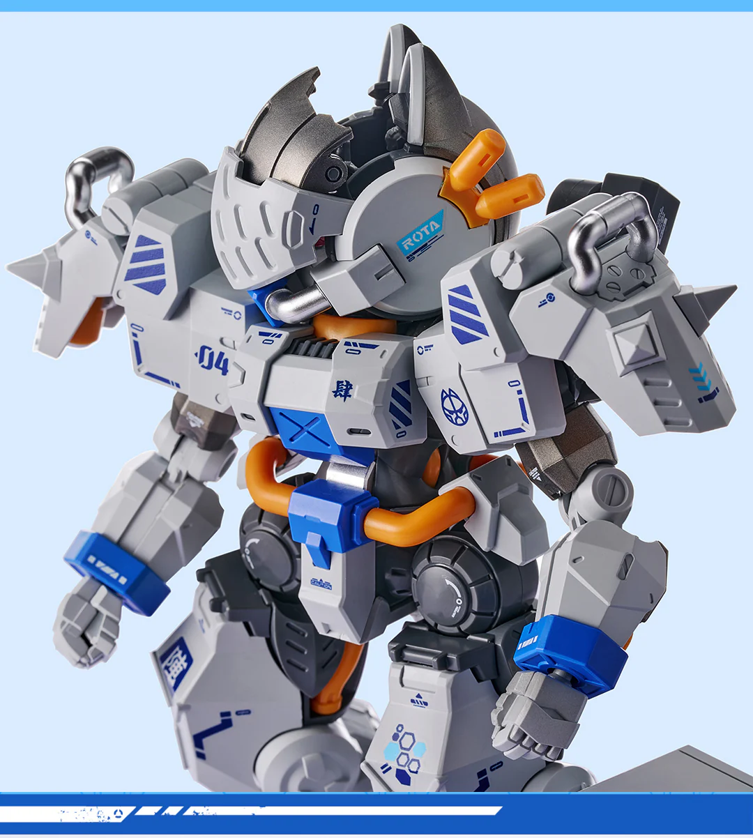Iron Roars Maneuver Armored Walker C.A.T.-04 Zhen 1/60 Scale Model Kit - Image 23