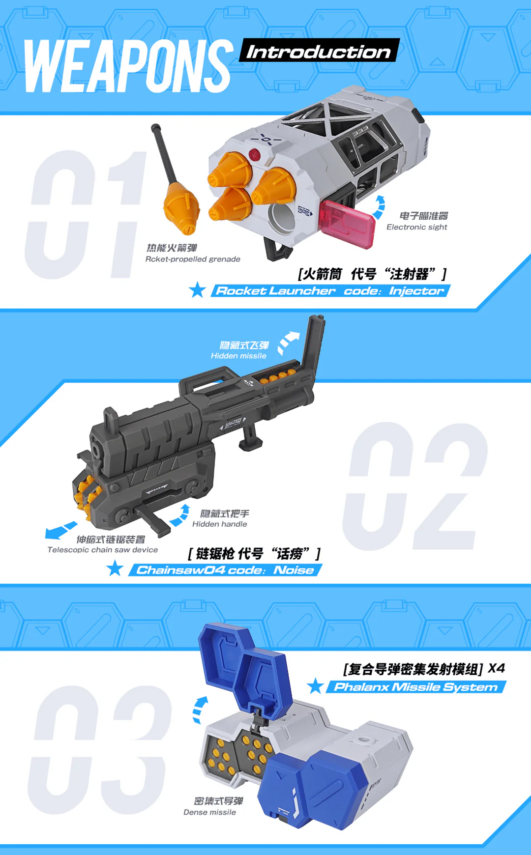 Iron Roars Maneuver Armored Walker C.A.T.-04 Zhen 1/60 Scale Model Kit - Image 25