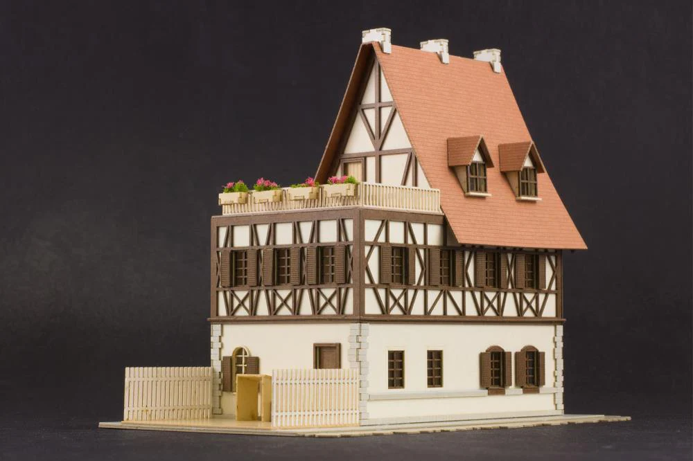 Is the Order a Rabbit?? Anitecture 01 Rabbit House Model Kit - Image 3