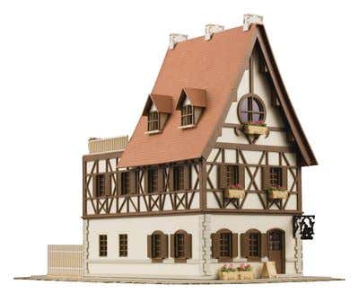 Is the Order a Rabbit?? Anitecture 01 Rabbit House Model Kit - Image 6