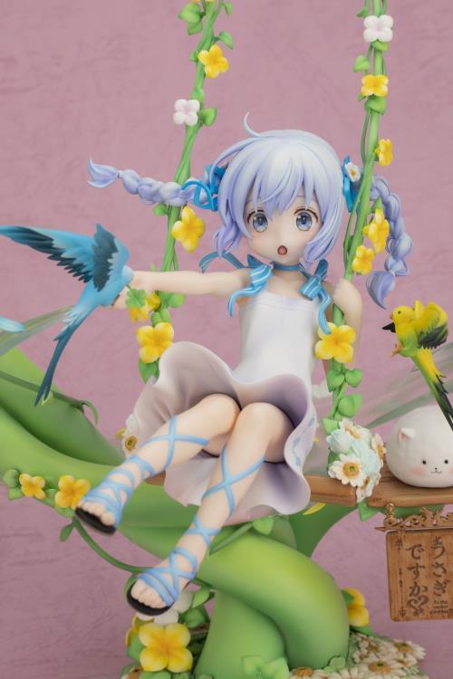 Is the Order A Rabbit? F:Nex Chino (Flower Swing) 1/7 Scale Figure - Image 4