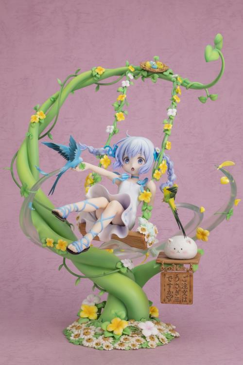 Is the Order A Rabbit? F:Nex Chino (Flower Swing) 1/7 Scale Figure - Image 7