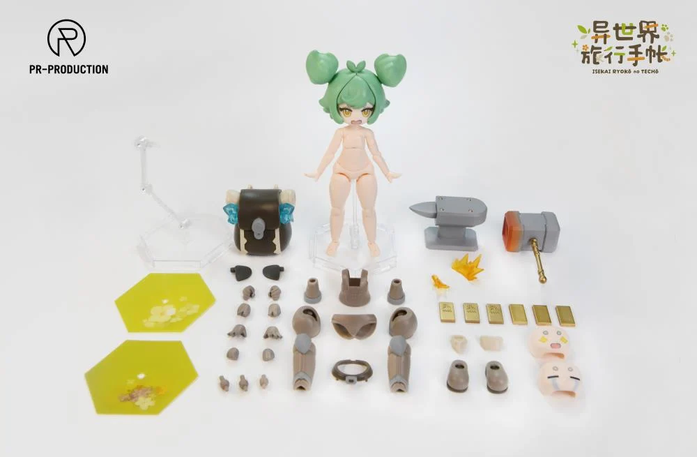 Isekai Travel Notebook 03 Rookie Blacksmith Hayley Smith Model Kit - Image 11