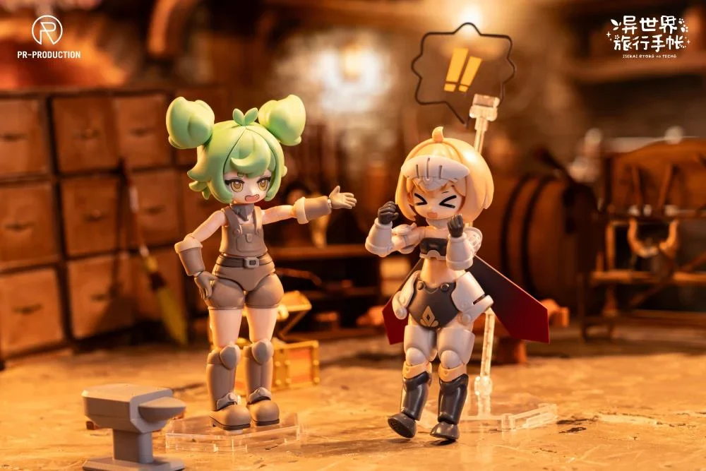 Isekai Travel Notebook 03 Rookie Blacksmith Hayley Smith Model Kit - Image 4