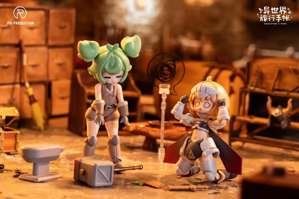 Isekai Travel Notebook 03 Rookie Blacksmith Hayley Smith Model Kit - Image 6