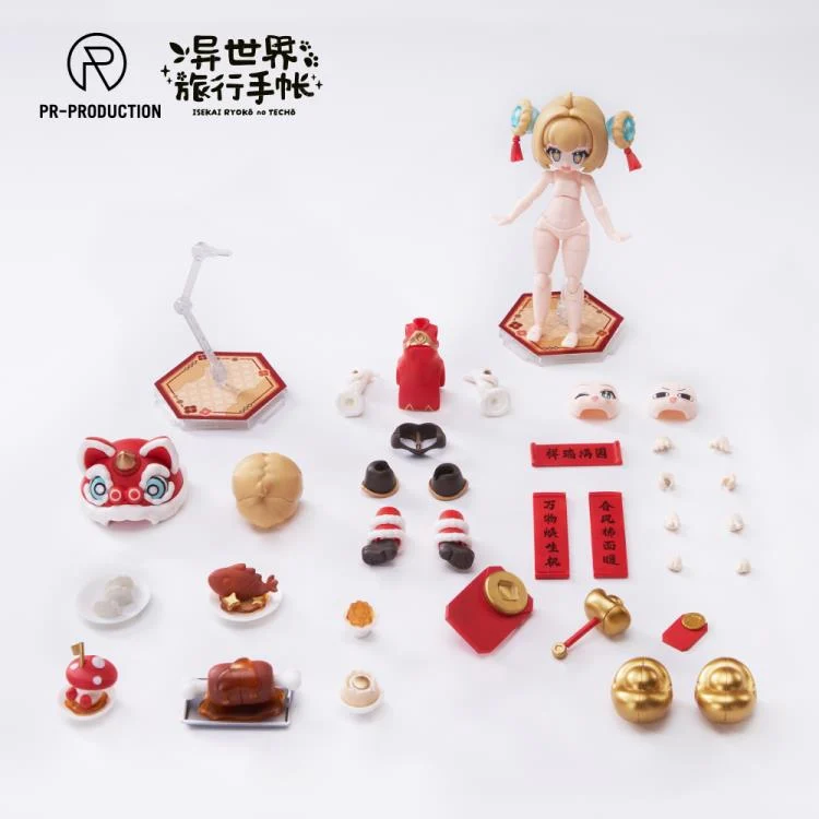 Isekai Travel Notebook SP-01 New Warrior Lennie Brown (New Year Ver.) Model Kit - Image 10