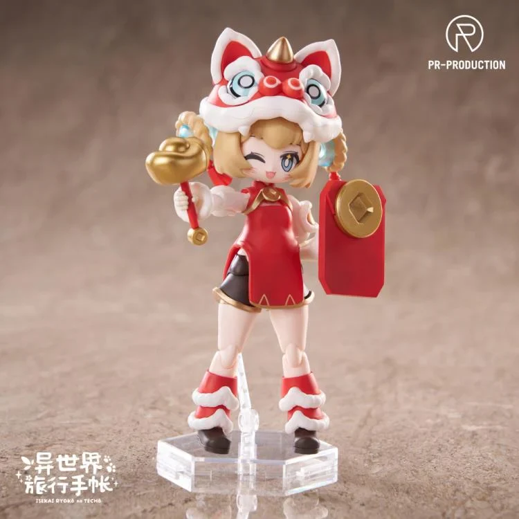 Isekai Travel Notebook SP-01 New Warrior Lennie Brown (New Year Ver.) Model Kit - Image 4