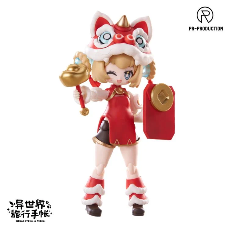 Isekai Travel Notebook SP-01 New Warrior Lennie Brown (New Year Ver.) Model Kit - Image 6