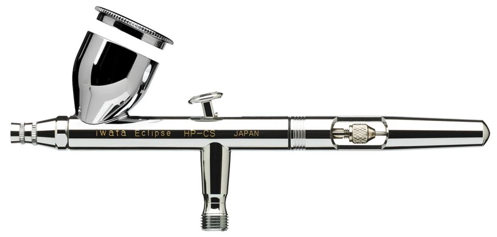 IWATA Eclipse HP-CS Gravity Feed Dual Action Airbrush - Image 2